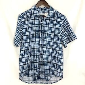 Tommy Bahama Cobalt Craze Shirt Blue White Mens Small NWT